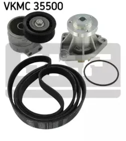 VKMC 35500 SKF Водяной насос + комплект ручейковых ремней VKMC 35500 SKF Водяной насос + комплект ручейковых ремней